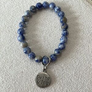 Peace & Joy bead bracelet